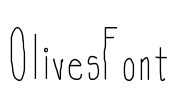 OlivesFont Font Image