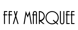 FFX Marquee Font Image