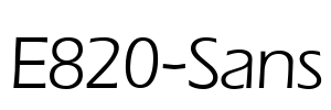 E820-Sans