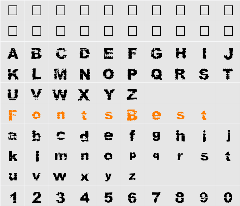 Prefix Character Map