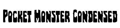 Pocket Monster Condensed