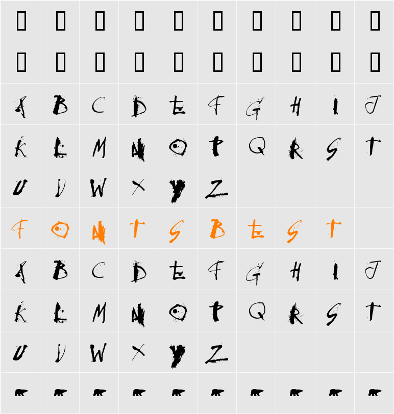 CollateralDamage Character Map
