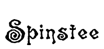 Spinstee Font Image