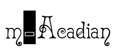 m_Acadian Font Image