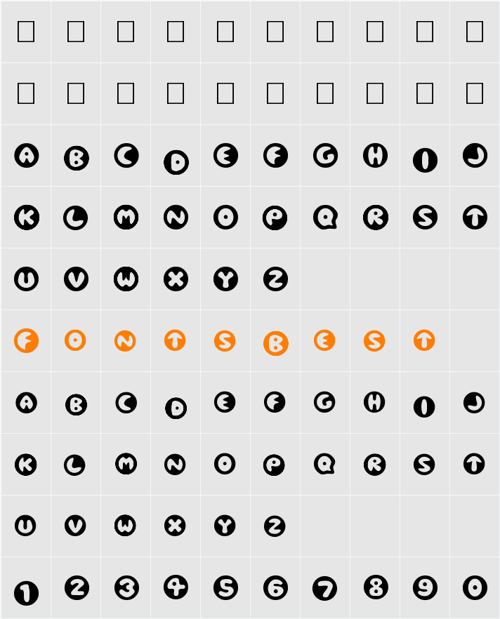 Eclipse Character Map