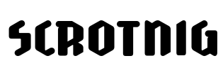 Scrotnig