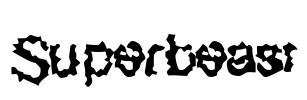 Superbeast Font Image