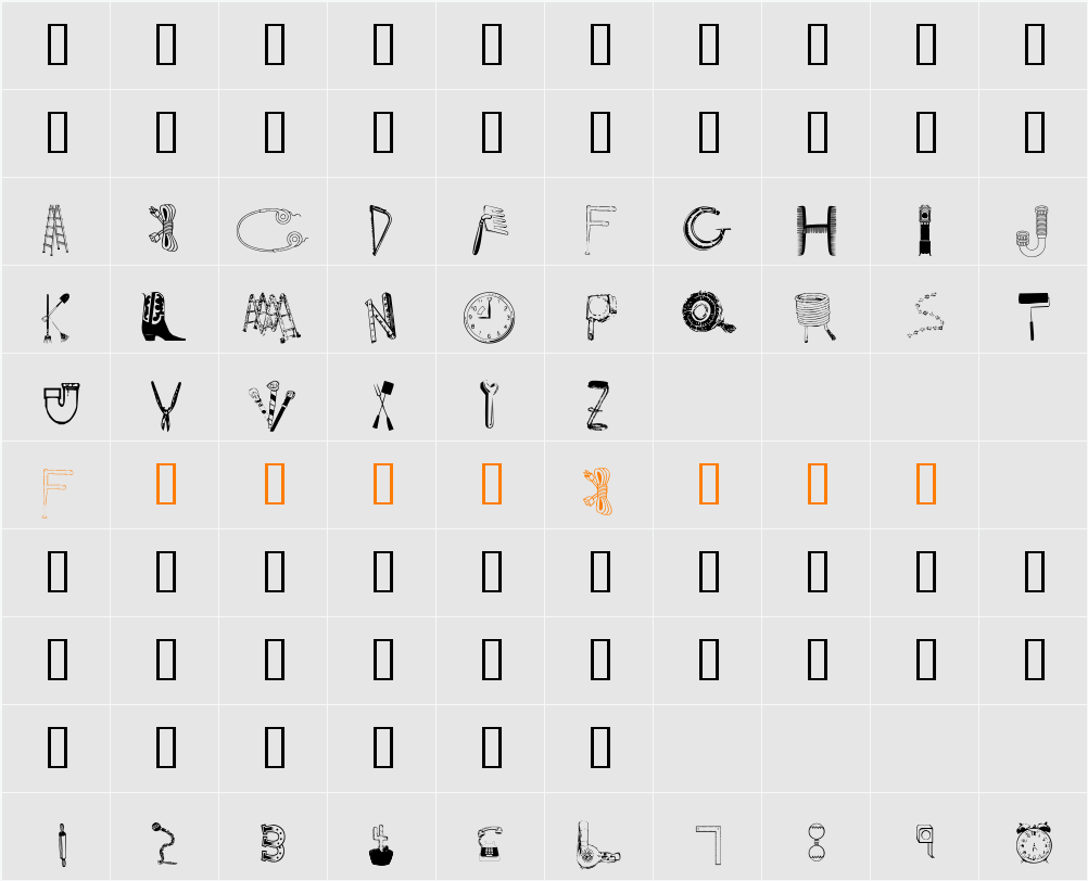 Junkpickers Delight Character Map