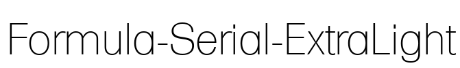 Formula-Serial-ExtraLight