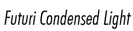 Futuri Condensed Light