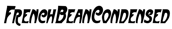 FrenchBeanCondensed