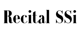 Recital SSi Font Image