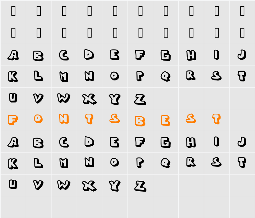 Whypo Character Map
