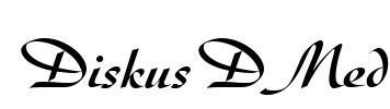 DiskusDMed Font Image
