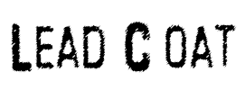Lead Coat Font Image