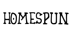 Homespun Font Image