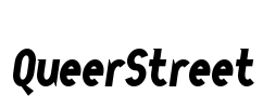 QueerStreet Font Image