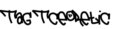 Tag Tceoretic Font Image