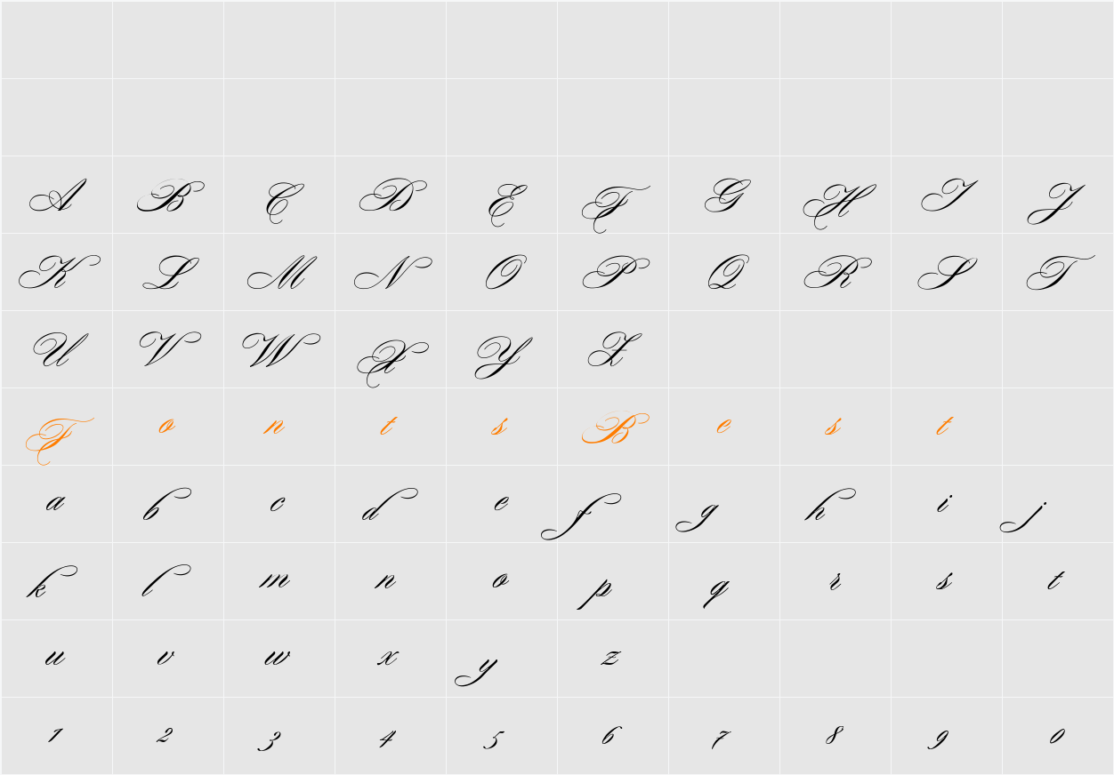 Dilpomat Character Map