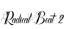 Radical Beat 2 Font Image