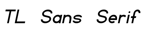 TL Sans Serif
