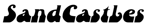 SandCastles Font Image