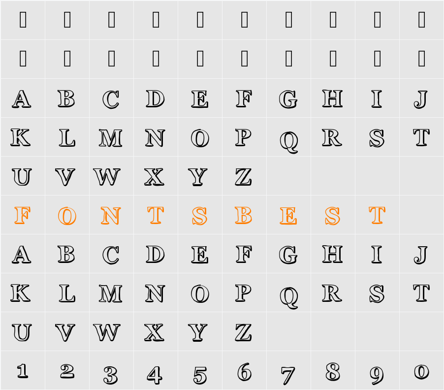 Okay Character Map