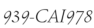 939-CAI978