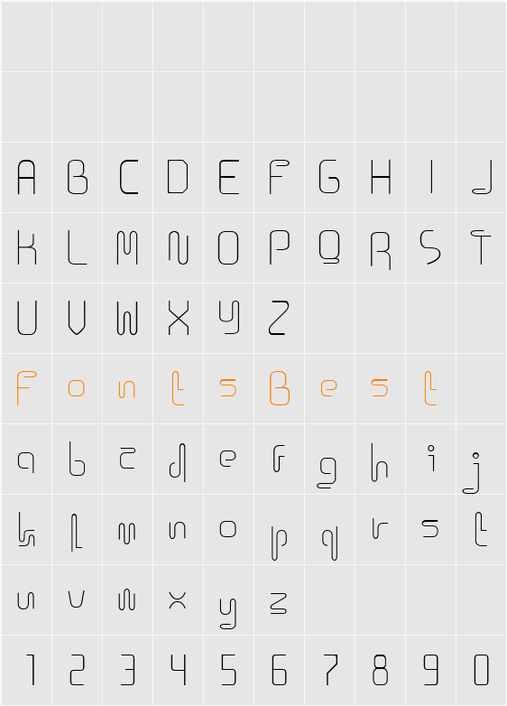 Icklips Character Map