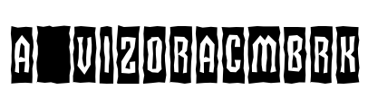 a_VizoraCmBrk Font Image
