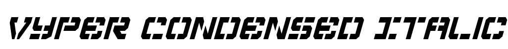 Vyper Condensed Italic