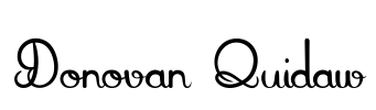 Donovan Quidaw