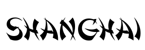 Shanghai Font Image