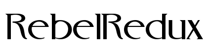 RebelRedux Font Image