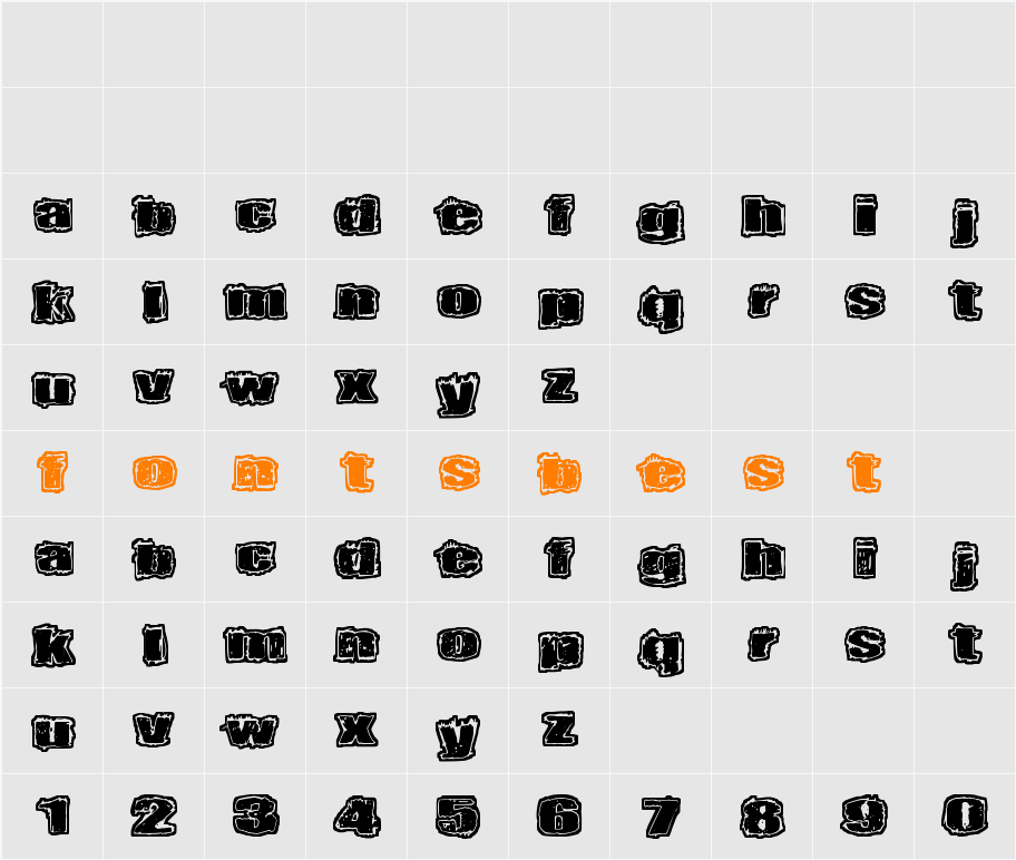 Terra Character Map