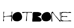 HotBone Font Image