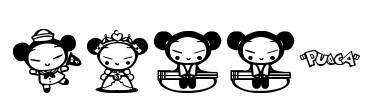 pucca Font Image