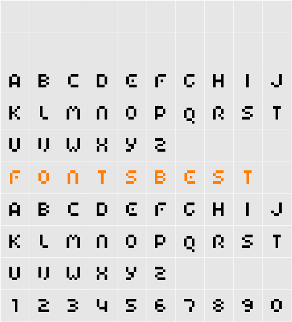 HIAIRPORTARRIVAL Character Map