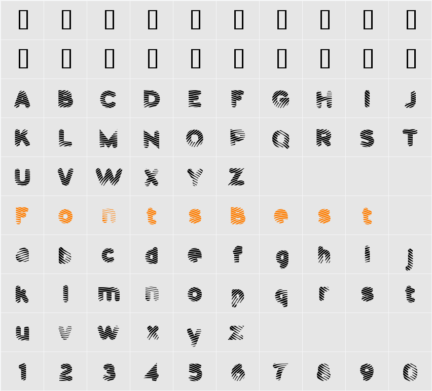Pants Patrol Character Map