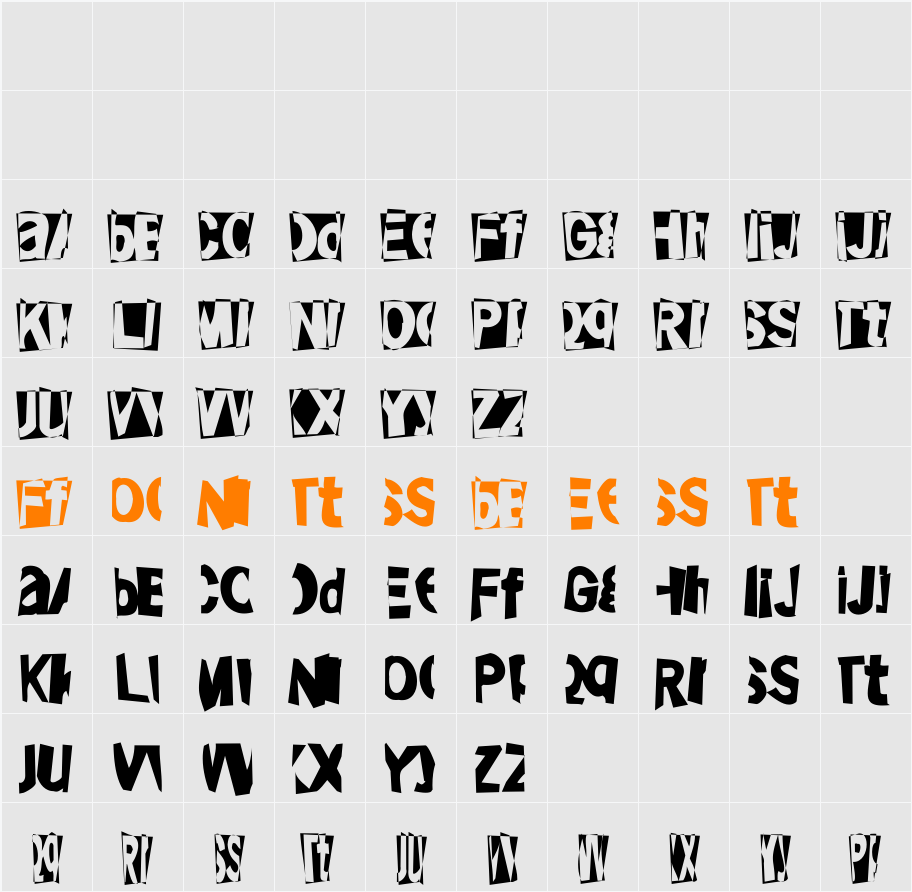 FriendlyFirePower Character Map
