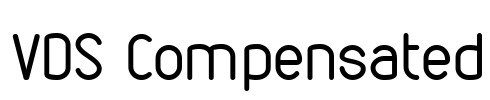 VDS Compensated Font Image