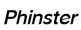 Phinster Font Image
