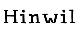 Hinwil Font Image