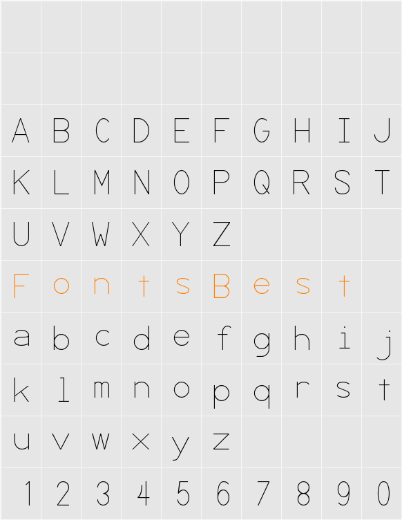Secret Code Character Map