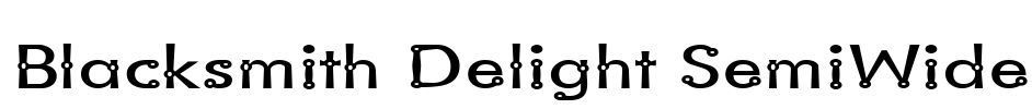 Blacksmith Delight SemiWide