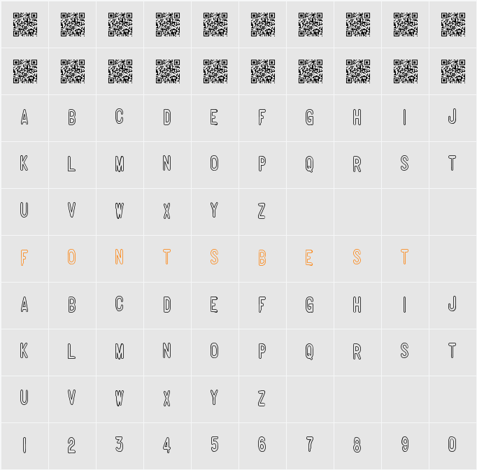 MakingIdeas Character Map