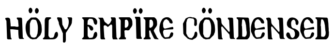 Holy Empire Condensed
