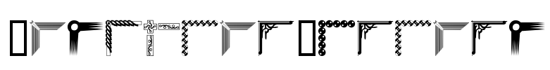 DesignerCorners Font Image