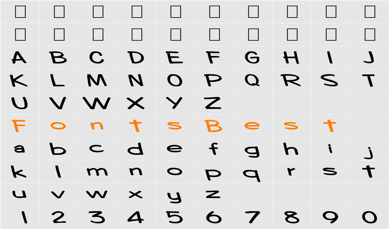 CoinageOfMind Character Map