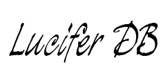 Lucifer DB Font Image